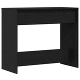 Console Table Black Oak 89x41x76.5 cm Engineered Wood 862081