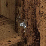 Highboard with Drawer Old wood 80 x 33 x 150 cm Engineered wood 3334343