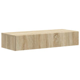 Wall-Mounted Side Table Sonoma Oak 87.5 x 34.5 x 17 cm 898497