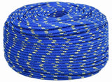 Multipurpose Utility Rope 10 mm 500 m Blue PP 645 kg Max Load 3472838
