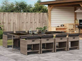 Garden Dining Set Grey, Dark grey, Black 3211100