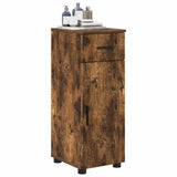 Bathroom Cabinet with Drawer Smoked Oak 30 x 35 x 80 cm 883329