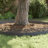 Lawn Edgings 10 pcs Anthracite 103 x 0.05 x 22 cm Steel 874834