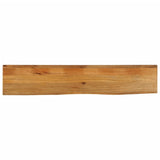 Table Top Live Edge 160x30x2.5 cm Solid Wood Mango 370532
