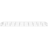 Dog Kennel Silver 20 m Steel 3082126