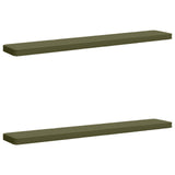 2-Piece Bench Cushions VUGHT 2 pcs 100% Polyester Olive Green 950879