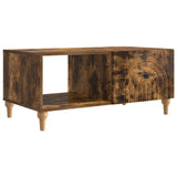 Coffee Table Smoked Oak 90 x 50 x 40 cm Engineered Wood 894270