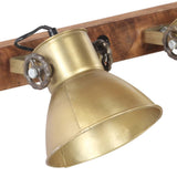 Industrial Wall Lamp Brass 45x25 cm E27 320508
