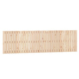 Wall Headboard 204x3x60 cm Solid Wood Pine 824828