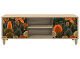 TV Cabinet ZAANDAM 102 x 33 x 50 cm Sonoma Engineered Wood 8007040