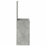 Dressing Table Concrete Grey 50 x 41 x 135 cm Engineered Wood 865040