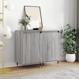 Sideboards 2 pcs Grey Sonoma 40x35x70 cm Engineered Wood 831049