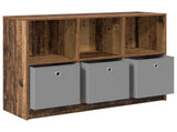 Sideboard with Drawer Old Wood 102 x 32 x 73.5 cm 8000522