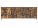 TV Cabinet Smoked Oak 99 x 34.5 x 50 cm Engineered Wood 894950