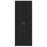 Highboard Black 80x42.5x185 cm Engineered Wood 3281435