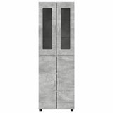 Highboard FLORIN Concrete Grey 60 x 35 x 182 cm Engineered Wood 3397917