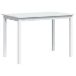 5 Piece Dining Set White 240883