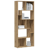 Bookcase Artisan Oak 67x24x161 cm Engineered Wood 856015