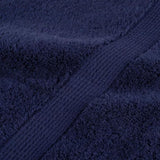 12 Piece Premium Towel Set SOLUND Navy Blue 600 gsm 137575