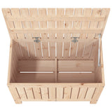 Garden Storage Box 76x42.5x54 cm Solid Wood Pine 836144