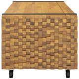Coffee Table 110x45x35 cm Solid Wood Teak 4009311