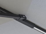 3 Cantilever Banana Parasol Hanging Umbrella with Double Roof, LED Solar lights, Crank, 8 Sturdy T3398P315451