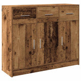 Sideboard Old Wood 91x28x75 cm Engineered Wood 855894