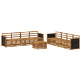 Sofa Sets 9 pcs Solid Acacia Wood 3384160