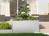 Planter 120x80x80 cm Stainless Steel 860791