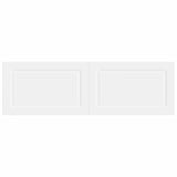 Wall-Mounted Headboard UTRECHT White Engineered Wood 897825