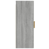 Wall Cabinet Grey Sonoma 34.5x34x90 cm Engineered Wood 817439