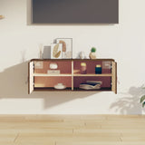 ZNTS Wall Cabinet Honey Brown 80x30x30 cm Solid Wood Pine 818381