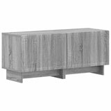 5 Piece LED TV Cabinet Grey Sonoma Engineered Wood 3416425