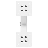 Coffee Table Legs X-Shaped 2 pcs White 37x cm Steel 4012873