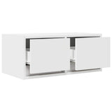 TV Cabinet White 60x31x25,5 cm Engineered Wood 861490