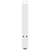 Coffee Table Legs White 2 pcs 50x cm Steel 4013281