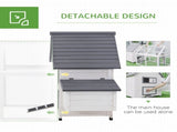 Chicken Coop with Run Wooden Hen House Pet Poultry Coops Cages Small Animal Outdoor Pen with Nesting T3398P548504