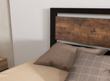 Single Size Metal Bed Frame with Headboard & Footboard, Strong Slat Support Solid Bedstead Base w/ T3398P344674