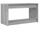 Bed Desk Grey Sonoma Engineered Wood 100 x 45 x 75 cm 893736
