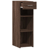 Sideboard Brown Oak 30x42.5x93 cm Engineered Wood 846312
