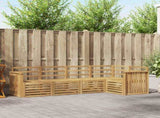 Outdoor Sofa Set 5 pcs White 247 x 128.5 x 73 cm 3391829