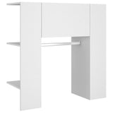 Hallway Cabinets 2 pcs White Engineered Wood 3082035