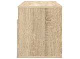 Lowboard with Drawer Sonoma Oak 87 x 27.5 x 43 cm 8000582