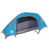 Camping Tent Dome 1-Person Blue Waterproof 94560