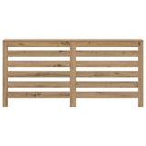 Radiator Cover Artisian Oak 175x20x82 cm Engineered Wood 852716