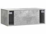 Wall-Mounted TV Cabinet Concrete Grey 59.5 x 31 x 30 cm 899048