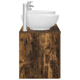 Bathroom Furniture Set 3 pcs Smoked Oak 49.5 x 44.5 x 65 cm 3405903
