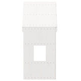 Kids' Bed Roof White 60x99x139.5 cm Solid Wood Pine 846889