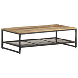 320245 Coffee Table 110x60x35 cm Solid Reclaimed Wood
