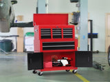 Tool Chest, Metal Tool Cabinet on Wheels with 6 Drawers, Pegboard, Top Chest and Roller Cabinet T3398P344721